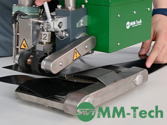 पीड जियोमेम्ब्रेन 0.2 मिमी प्लास्टिक हॉट वेज वेल्डर