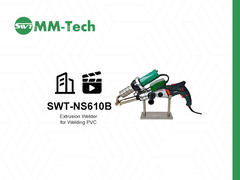 SWT-NS610B एक्सट्रूज़न वेल्डिंग गन वेल्डिंग प्रदर्शन, 5-30 मिमी मोटी सामग्री का निर्बाध वेल्डिंग