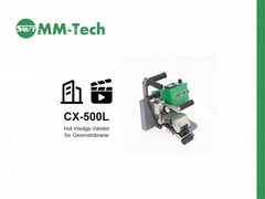 0.8-3 मिमी CX500L भू-झिल्ली वेल्डिंग मशीन लैंडफिल के लिए