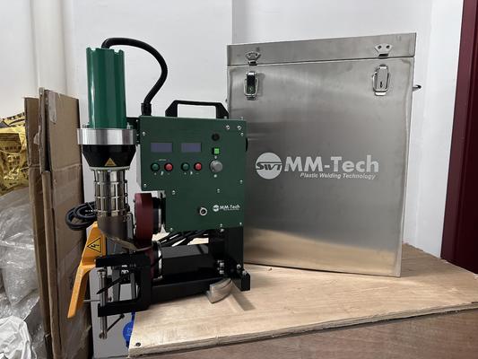 3600W हॉट एयर तिरपाल वेल्डर SWT-PAU टेबल टाइप PVC बैनर वेल्डर हेम वेल्डर