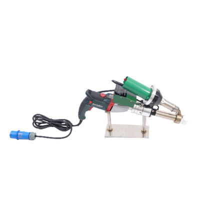 220V 1600W एक्सट्रूज़न वेल्डिंग मशीन, प्लास्टिक वेल्डिंग और मरम्मत के लिए मेटाबो मोटर के साथ