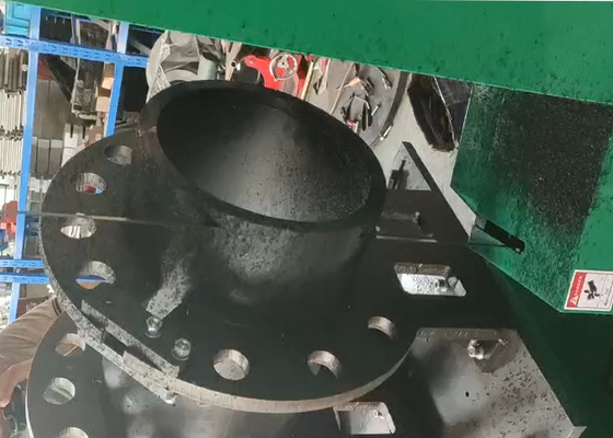 समायोज्य कोण 630 मिमी प्लास्टिक पाइप काटने की मशीन 3Kw