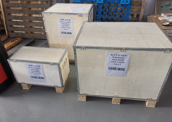 90 मिमी - 250 मिमी एचडीपीई पाइप बट फ्यूजन वेल्डिंग मशीन 4.25kw