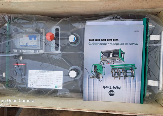 पीपी एचडीपीई पाइप हाइड्रोलिक बट फ्यूजन वेल्डिंग मशीन 5.25 Kw