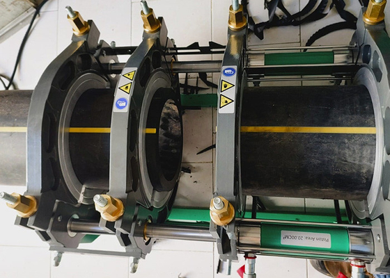 पॉलीफ्यूजन ट्यूब हाइड्रोलिक बट फ्यूजन वेल्डिंग मशीन 6.25kw