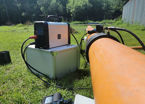 2.2KW PPR इलेक्ट्रोफ्यूजन वेल्डिंग मशीन 20-200mm इलेक्ट्रोफ्यूजन पाइप वेल्डर