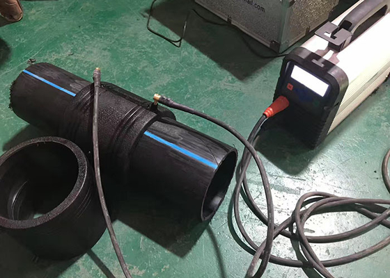 2.2KW PPR इलेक्ट्रोफ्यूजन वेल्डिंग मशीन 20-200mm इलेक्ट्रोफ्यूजन पाइप वेल्डर