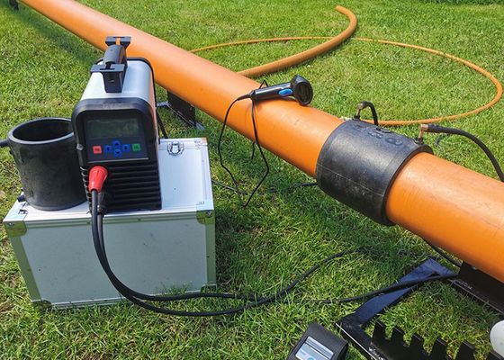 20-200 मिमी एचडीपीई पाइप इलेक्ट्रोफ्यूजन मशीन 2.2KW उच्च प्रदर्शन