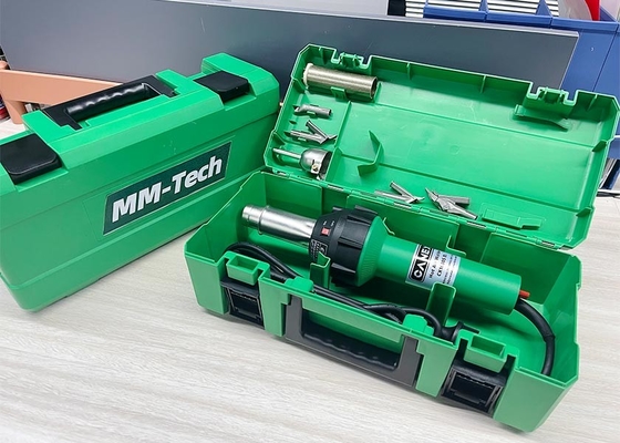 प्लास्टिक शीट हॉट एयर वेल्डिंग गन 1600W CX1600S BL PP PE PVC के लिए
