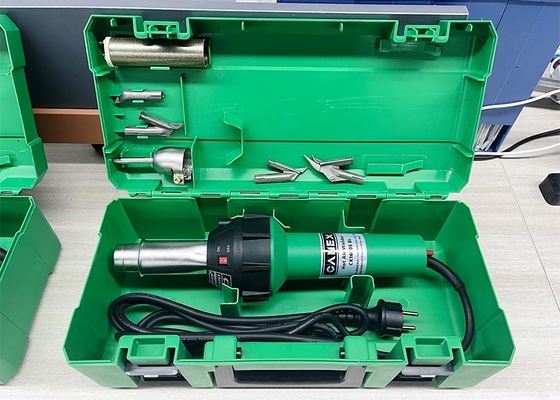 प्लास्टिक शीट हॉट एयर वेल्डिंग गन 1600W CX1600S BL PP PE PVC के लिए