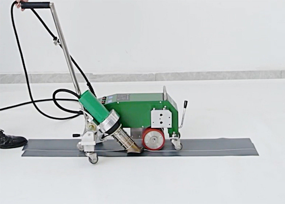 पीवीसी तिरपाल हॉट एयर वेल्डर 20V 4200W ओवरलैप वेल्डिंग मशीन