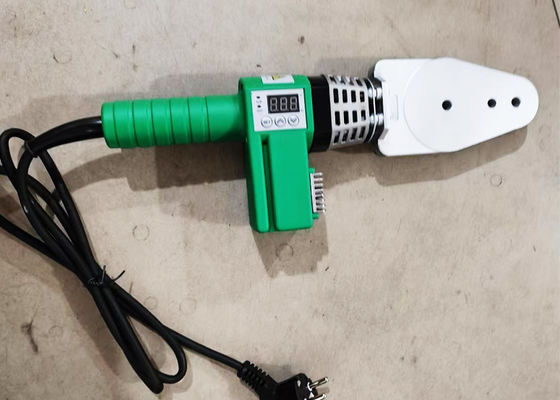 पीपीआर पीई पीबी पाइप के लिए डिजिटल डिस्प्ले के साथ सॉकेट फ्यूजन वेल्डर 20-63 मिमी