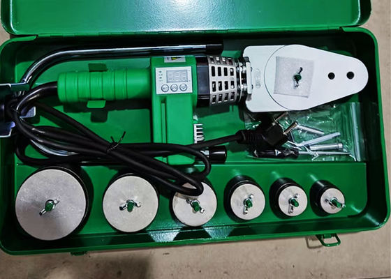 पीपीआर पीई पीबी पाइप के लिए डिजिटल डिस्प्ले के साथ सॉकेट फ्यूजन वेल्डर 20-63 मिमी