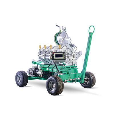 MM-टेक माज़िंगर 355i हाइड्रोलिक बट फ्यूजन वेल्डिंग मशीन 110-355mm