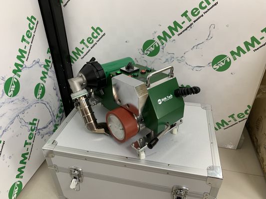 तिरपाल वेल्डर पीवीसी हॉट एयर वेल्डिंग मशीन SWT-UME एचडीपीई बैनर