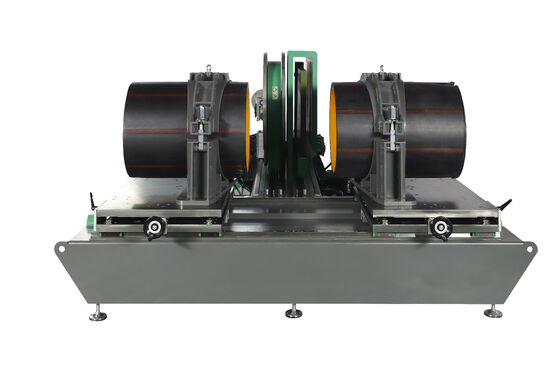 कार्यशाला फिटिंग वेल्डिंग मशीन एचडीपीई पीपी पाइप के लिए 315-630 मिमी के साथ 380V पावर और पीएलसी नियंत्रण