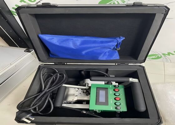 0.5 मिमी-1.5 मिमी CX300 मछली तालाब 220V के लिए तांबे गर्म कुज के साथ जियोमेम्ब्रेन वेल्डिंग मशीन