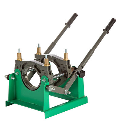 एचडीपीई पाइप मैनुअल वेल्डिंग मशीन डिजिटल डिस्प्ले हीट मैनुअल बट फ्यूजन वेल्डिंग मशीन 40 मिमी - 110 मिमी पीई पाइप के लिए