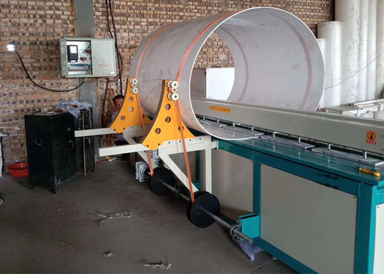 औद्योगिक टैंक शीट बट फ्यूजन वेल्डिंग मशीन 1500W डीवीएस पीपी वेल्डेड