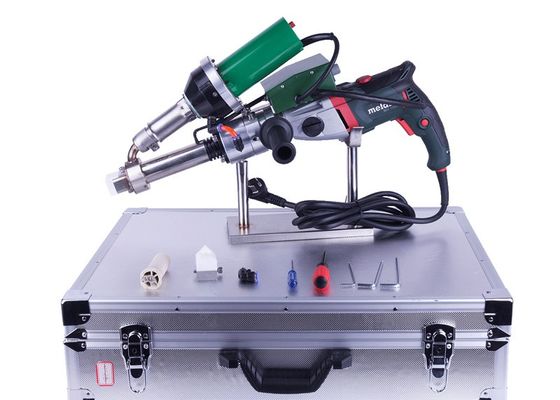 SWT - 610A 220V 5 मिमी रॉड उपयुक्त ग्रीन टाइप एक्सट्रूज़न वेल्डिंग गन