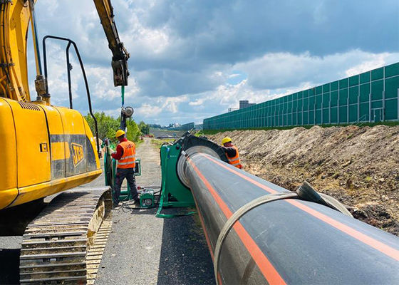 Hdpe पाइप के लिए कंस्ट्रक्शन वर्कशीट हाइड्रोलिक बट फ्यूजन वेल्डिंग मशीन