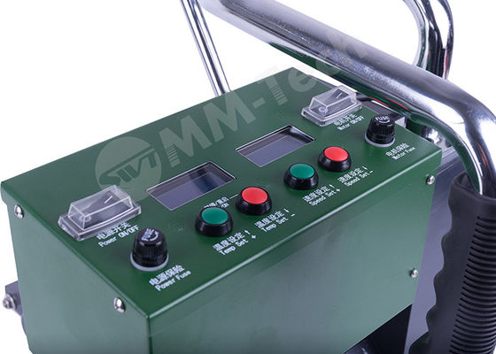 12CM ओवरलैप चौड़ाई 50/60 HZ 1800W Geomembrane वेल्डिंग मशीन