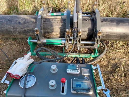 0.31cbm 50 - 160mm मैनुअल बट फ्यूजन वेल्डिंग मशीन