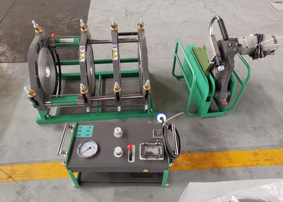 प्लास्टिक गर्म पिघल 2.3kw एचडीपीई पाइप वेल्डर 40-110 मिमी . के लिए