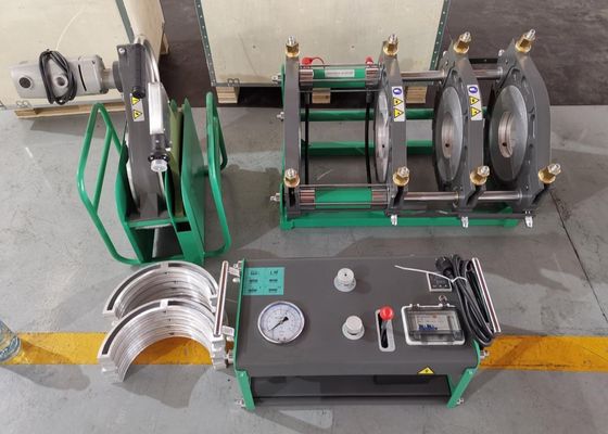 पाइप डॉकिंग 2.3kw 40mm मैनुअल बट फ्यूजन वेल्डिंग मशीन