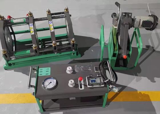 230v अर्ध स्वचालित एचडीपीई पाइप बट फ्यूजन वेल्डिंग मशीन Iso
