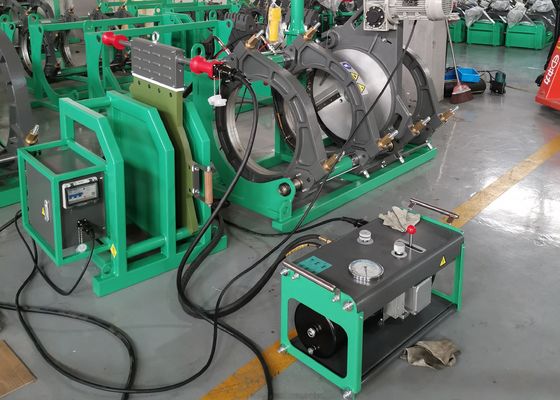 प्लास्टिक पे एचडीपीई पाइप 400v बटफ्यूजन मशीन स्वचालित