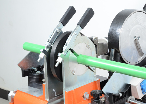 40-160 मिमी बट फ्यूजन मैनुअल एचडीपीई पाइप वेल्डिंग मशीन 220v 60hz