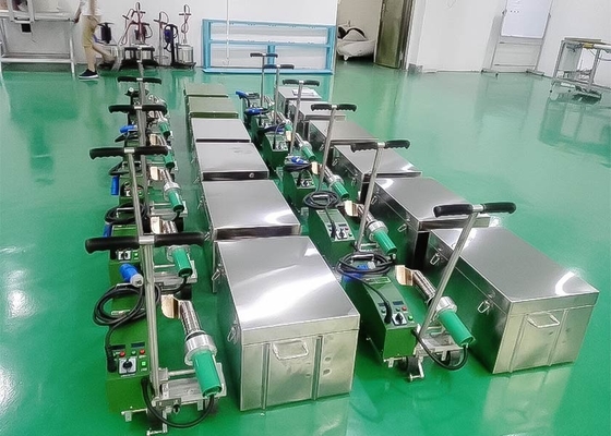 टीपीओ पॉलीमर हॉट एयर वेल्डिंग मशीन 4200W हॉट एयर पावर 40mm वेल्डिंग नोजल
