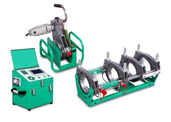 50mm-160mm के लिए SWT-V160 / 50H ऑटो एचडीपीई पाइप बट फ्यूजन वेल्डिंग मशीन