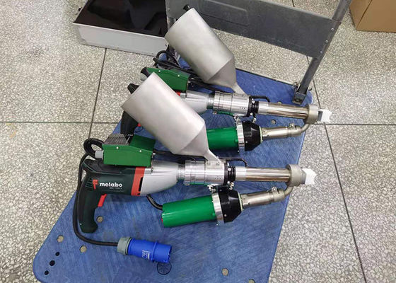 प्लास्टिक गोली गर्म हवा 1600w एक्सट्रूज़न वेल्डिंग मशीन