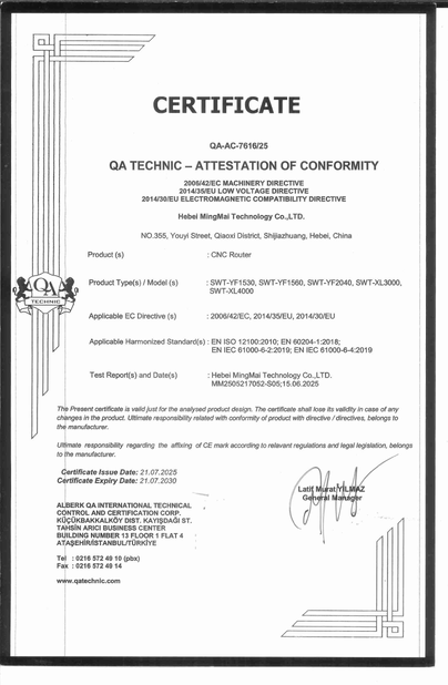 चीन Hebei Boda Plastic Technology Co., Ltd. प्रमाणपत्र